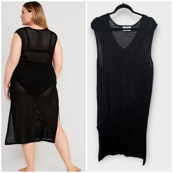 OLD NAVY CROCHET COVER UP DRESS - Picture 1 of 8